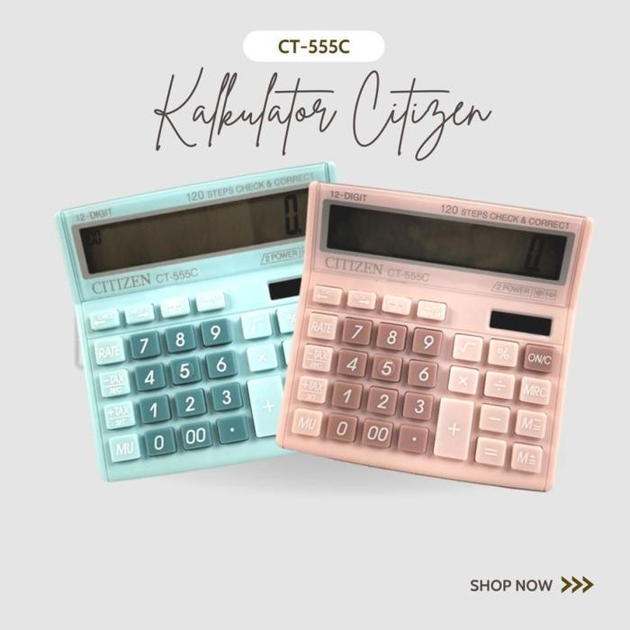 

X689 Kalkulator Citizen Ct 555 N - Calculator Type Ct 555N