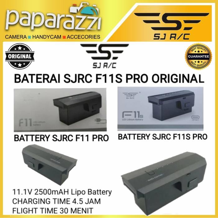 BATERAI SJRC F11S PRO / BATTERY DRONE SJRC F11 PRO / BATERAI SJRC ORI