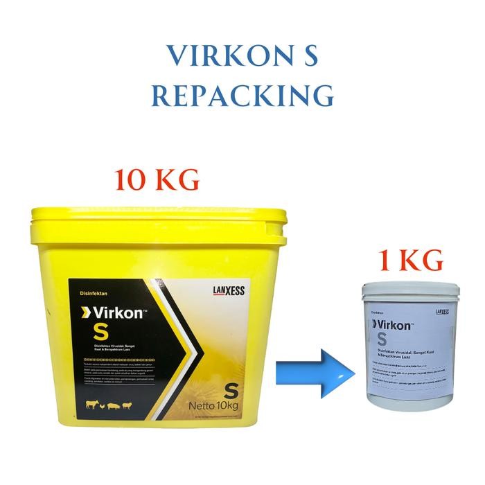 Virkon S disinfektan virus dan bakteri kemasan 1 Kg