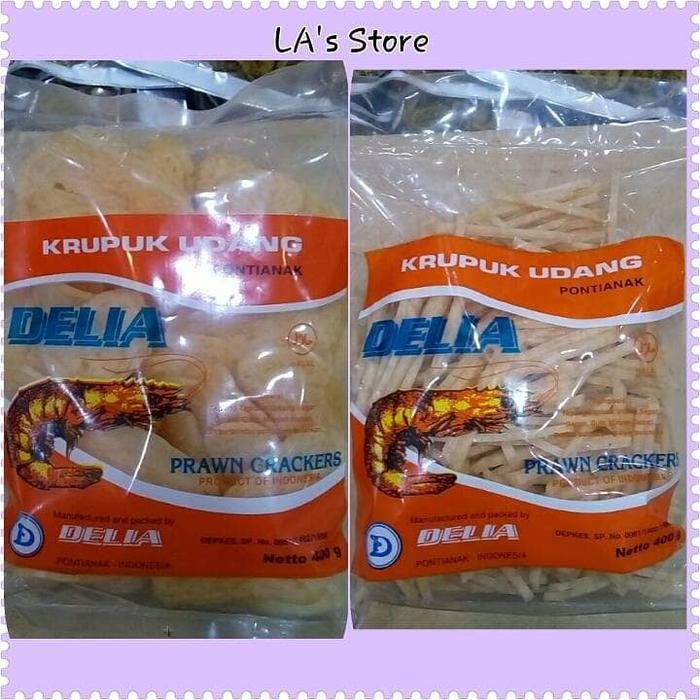 

Sale!! Kerupuk Udang "Delia" Keripik