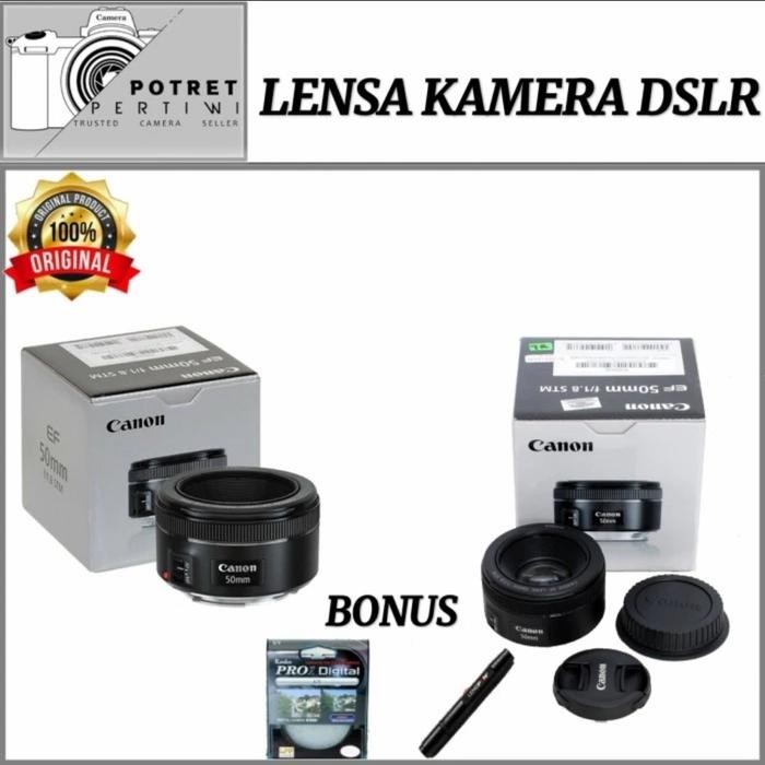 CANON EF 50MM F1.8 STM / LENSA CANON EF 50MM F1.8 / LENSA CANON STM