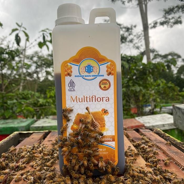 

Madu Multiflora Super 1kg - Madu Murni Raw Honey Syrup