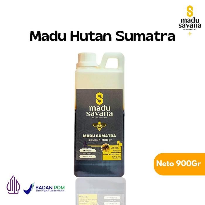 

Madu Savana [Madu Sumatra 900gram] Organik Pure Raw Honey