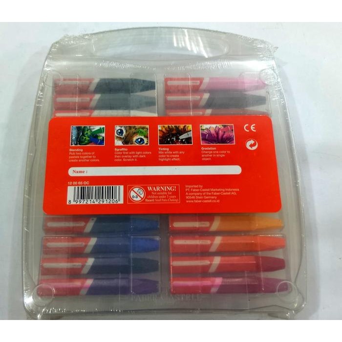 

FABER CASTELL CRAYON ISI 18 OIL PASTEL