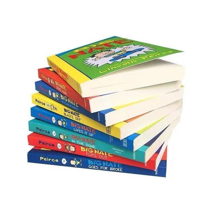 

Kidnedu Buku Big Nate Book Set of 8 Books / Buku Cerita
