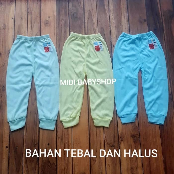 1 Lusin/12 Pcs Celana Panjang Bayi ( Nita Baby ) Size M