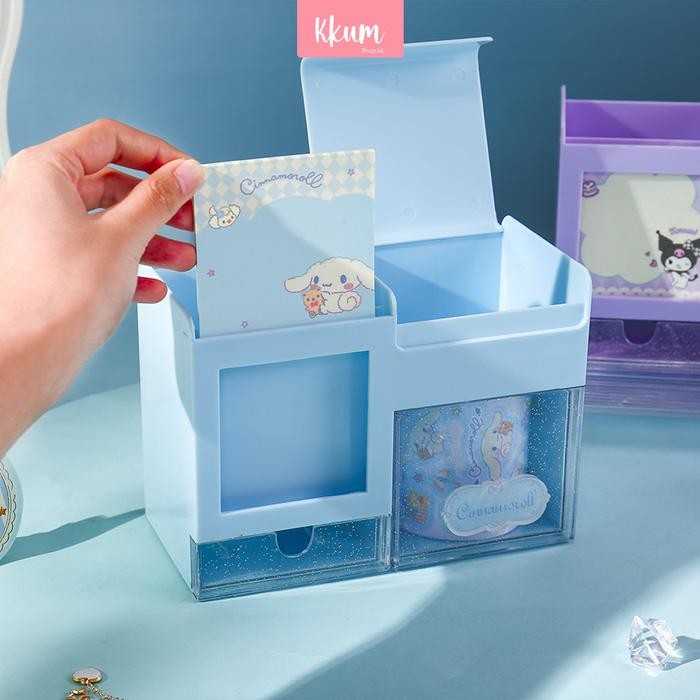 

Tempat Penyimpanan Pena Meja Acrylic/ Rak Pensil Pulpen Pvc