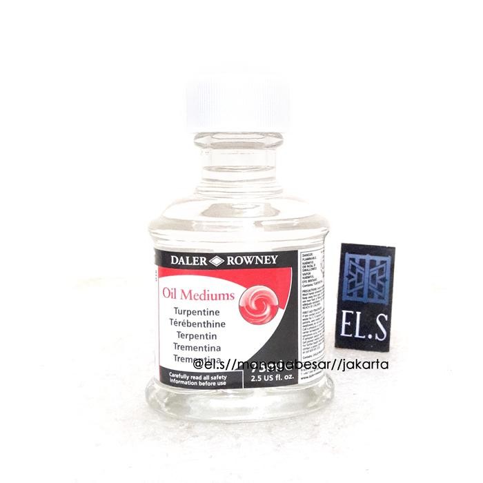 

Daler Rowney Turpentine 75 Ml ( Cat Minyak )