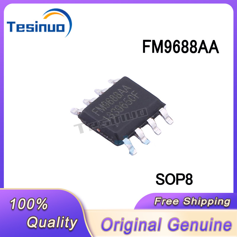 IMPORT 10/PCS New Original FM9688AA SOP8 TWS Bluetooth headset charging bay mobile power chip In