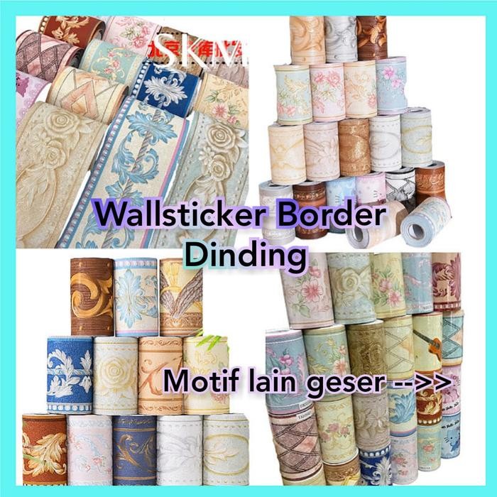 WALLPAPER WALLBORDER BORDER DINDING TEMBOK KERAMIK DAPUR LIS PRM