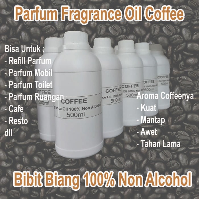 BIBIT BIANG PARFUM AROMA KOPI 500ML / PARFUM KOPI