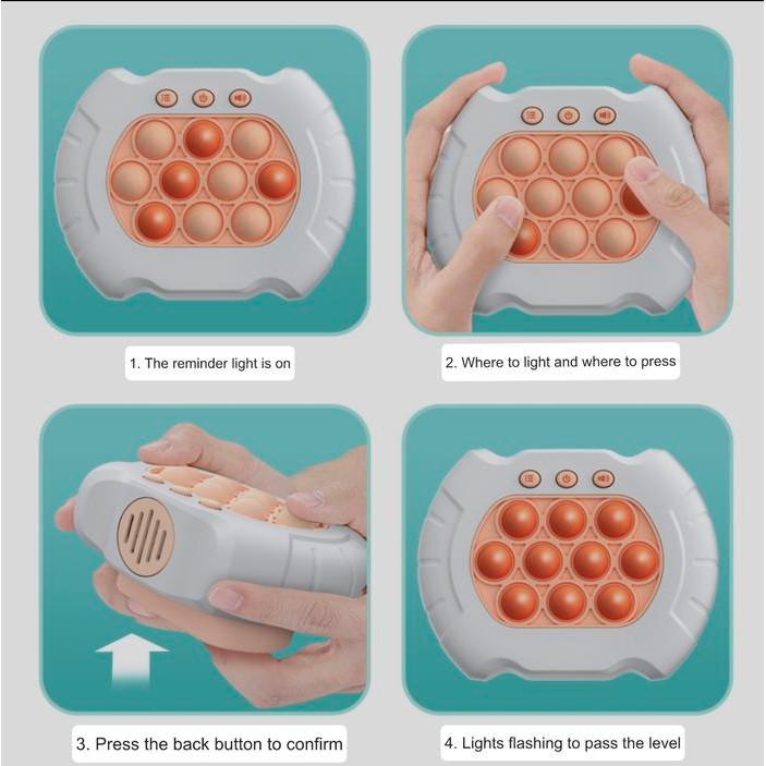 

GAME CONSOLE POP IT ELEKTRIK ELECTRONIC ELEKTRONIK ELECTRIC FIDGET