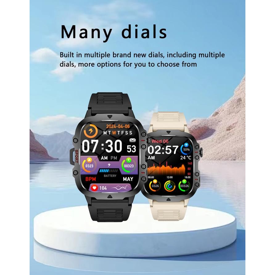 LDS Bluetooth Smartwatch H19 l Bluetooth call Sport & Health Mode Sleep Monitoring l Wireless smart