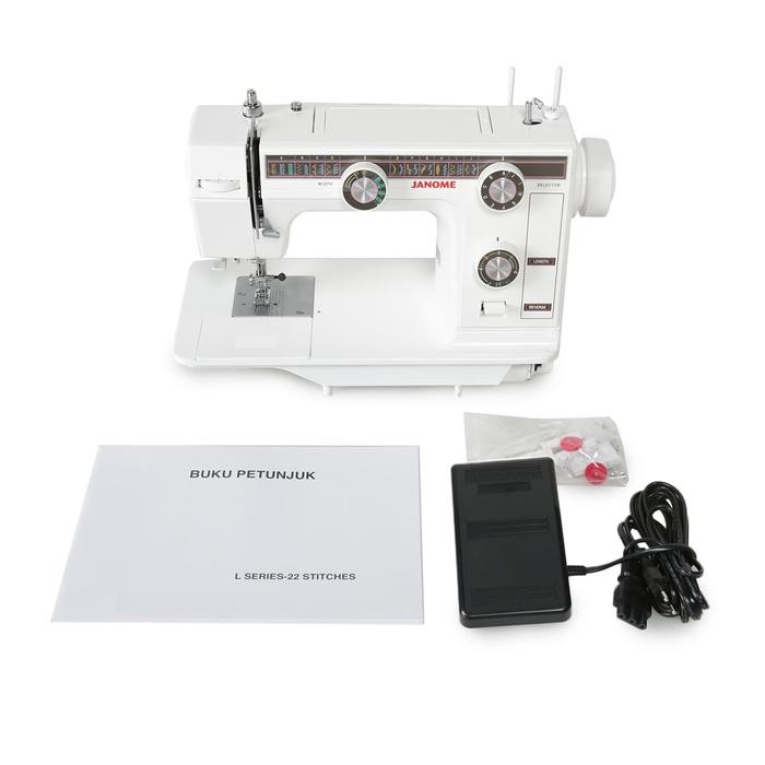 MESIN JAHIT JANOME 381 MULTIFUNGSI (SEMI PORTABLE)