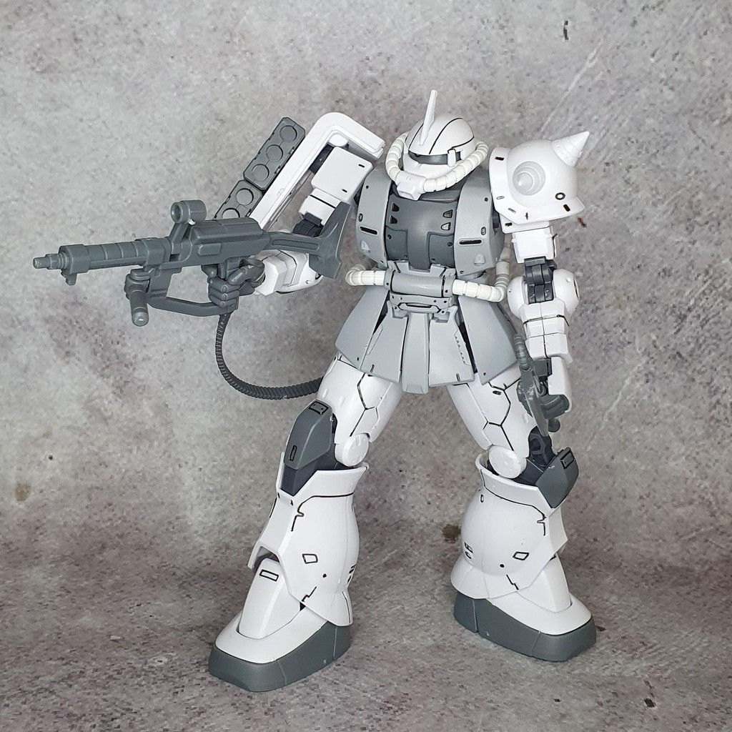 HG GTO Zaku Shin Matsunaga White 1/144 Model Kit Gundam The Origin