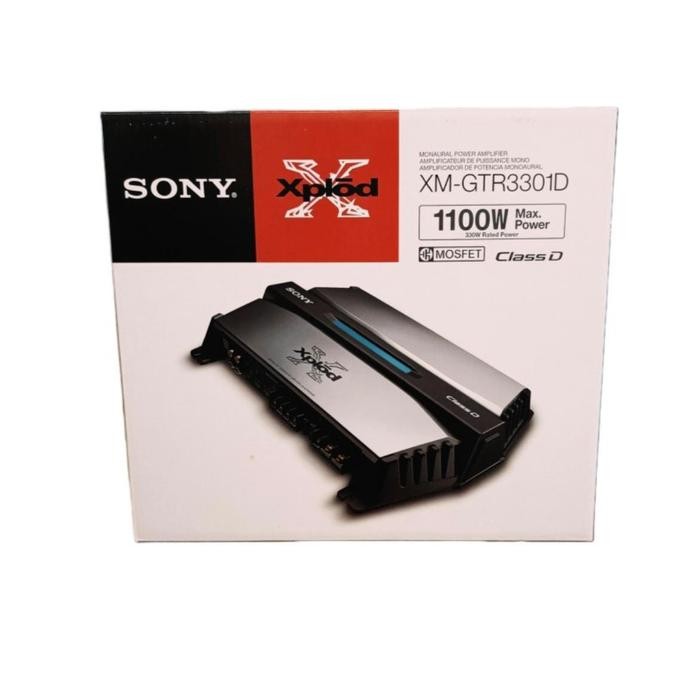 MONOBLOCK SONY XM-GTR 3301D CLASS D AMPLIFIER CAR AUDIO MONOBLOCK - CAR AUDIO