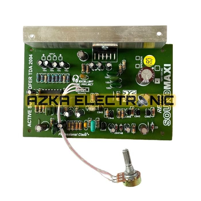 KIT POWER SUBWOOFER MOBIL 12V DC TDA 2004