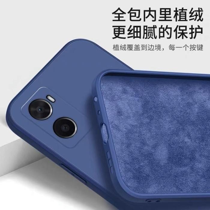 CASE untuk OPPO A76 A96 SOFT CASE BABY SKIN FREE TALI MICROFIBER CASING