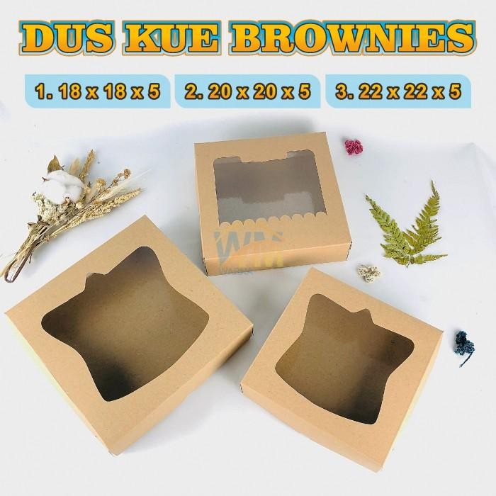 (Allthebest) Dus Brownies 18x18x5 / Dus Brownies 20x20x5 / Dus Brownies 22x22x5