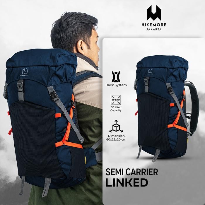 Tas Gunung Hikemore Linked 30 Liter Orinal