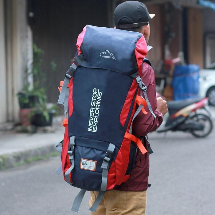 Tas Carrier 80 Liter - Tas Gunung Hiking Camping Travel Outdoor