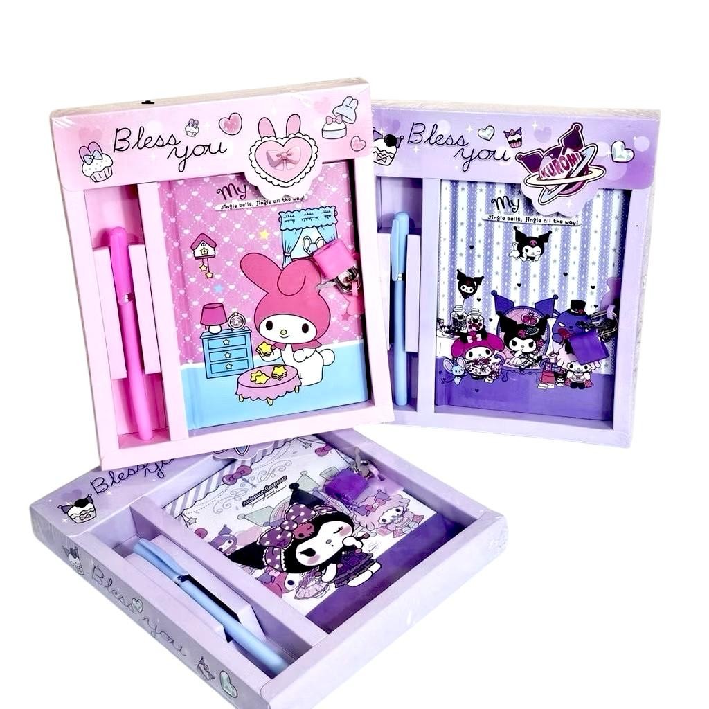 

Buku Harian Diary 2 In 1 Kunci BONUS Pulpen