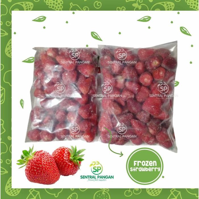 

DISKON frozen strawberry 1kg READY STOCK