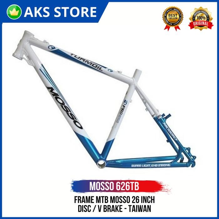 DISKON Frame Rangka Sepeda Gunung MTB Mosso Turmoil 626TB Alloy Murah READY STOCK