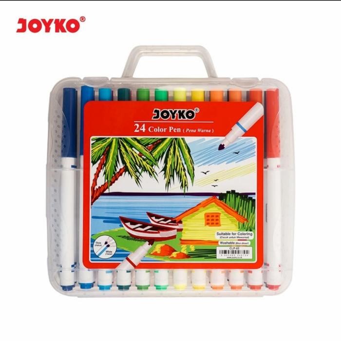 

SARI Color Pen Pulpen Pena Warna Joyko Clp-05 24 Warna Colors