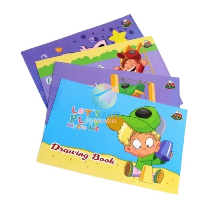 

SARI (10 Pcs) Grosir Buku Gambar Dodo A4 Isi 8 Lembar Tebal Putih Polos Dodo Murah
