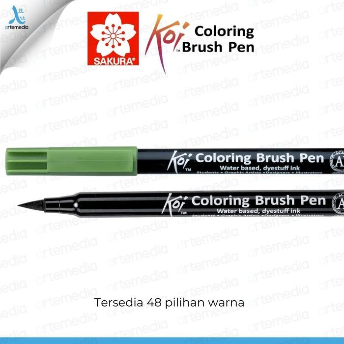 

SARI Brush Pen Sakura Koi Coloring Brush Pen Pena Kuas Warna - 02/03