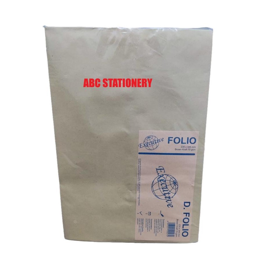 

5WUM Amplop Coklat Folio Executive ( Isi 100 )