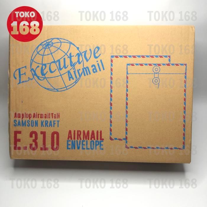 SARI Executive Amplop Coklat Tali Airmail/Brown Airmail Envelope 310