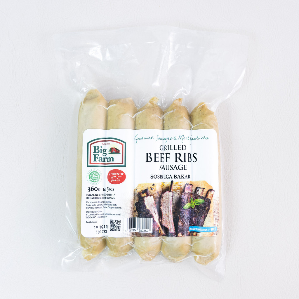 

Big Farm Grilled Beef Ribs 360 gram