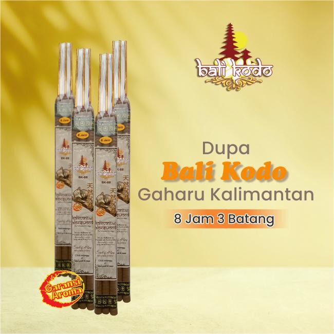 Ready Dupa Hio Wangi Harum Bali Kodo Gaharu Kalimantan Batang Putih Terbaru