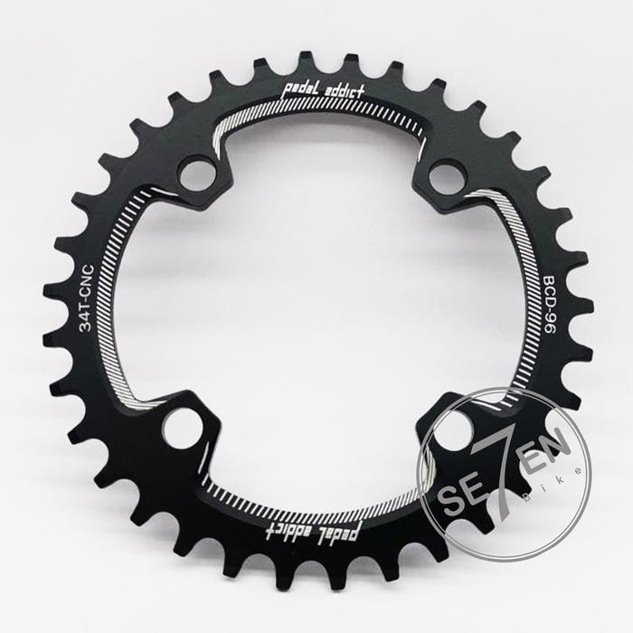PEDAL ADDICT Symmetric 96 BCD Chainring