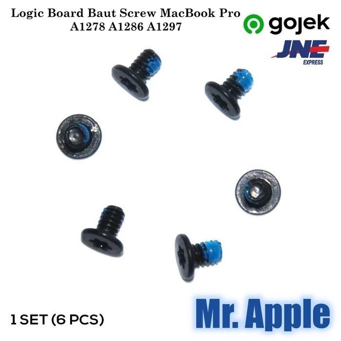 LOGIC BOARD BAUT SCREW MACBOOK PRO A1278 A1286 A1297