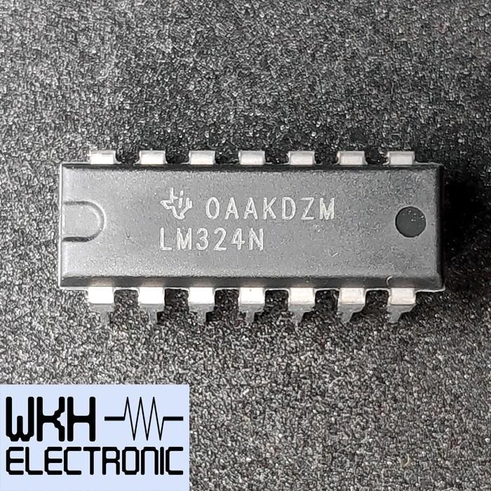ORIGINAL LM324 LM324N 324 LOW POWER QUAD OP-AMP DIP-14 IC