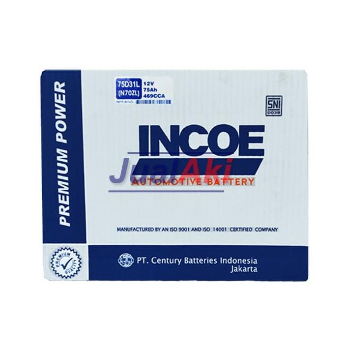 INCOE PREMIUM N70ZL KOSONG TANPA AIR