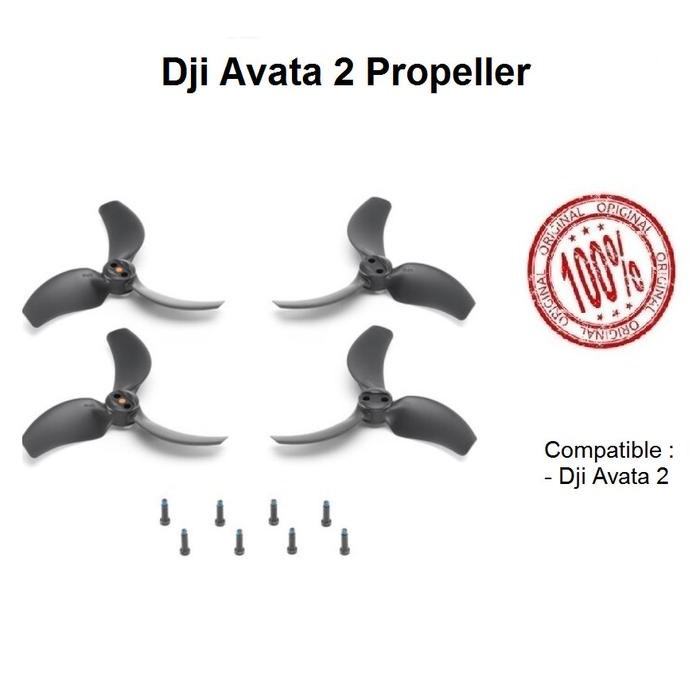 DJI AVATA 2 PROPELLER - DJI AVATA 2 BALING BALING - DJI AVATA 2 PROPELLERS 4 PCS ORIGINAL