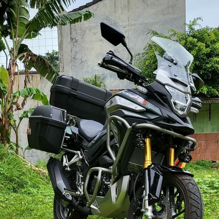 BREKET BRAKET CRASHBAR HONDA CB150X CB 150X BRAKET PELINDUNG BODI