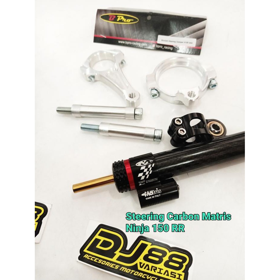 Steering damper Ninja 150 RR matris Carbon Ninja150RR Stabilizer stang