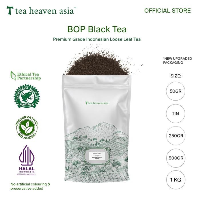 

Tea Heaven Teh Hitam Black Tea Broken Orange Pekoe