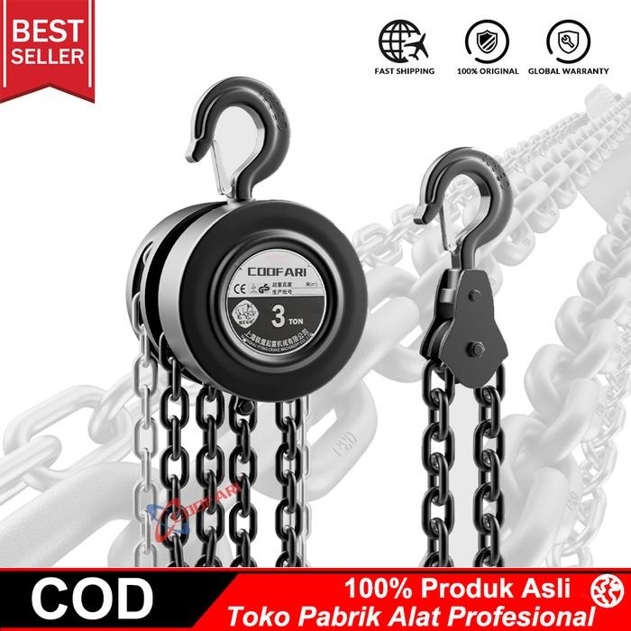 

Chain Block Chain Host Katrol Kerekan Manual 1T X 6m 2T X 3m