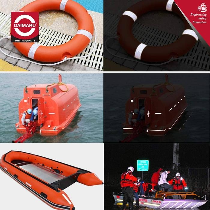 

Daimaru Reflective Tape Safety Sticker Diamond Scotlite 50Mmx25M - Kuning