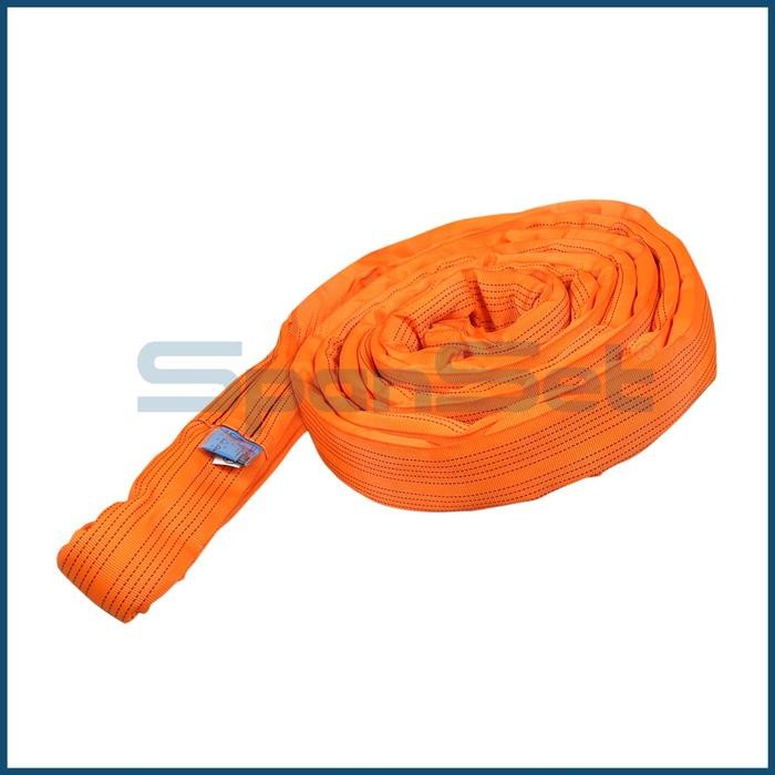 

[Rs-L25000-6M] Spanset Roundsling 25 Ton X 6 Meter, Safety Factor 7:1, Tali Angkut & Angkat Beban /