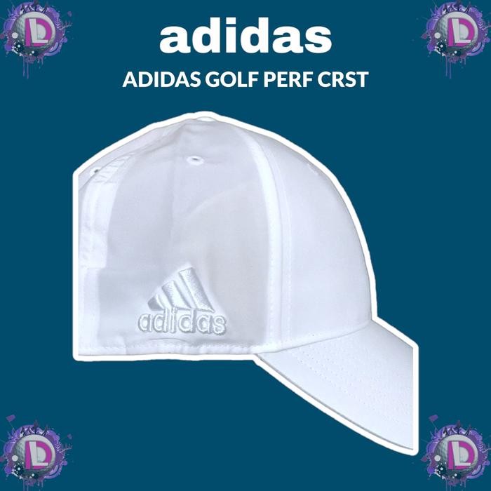 Terbagus Topi Golf Adidas Perf Crst White Golf Original