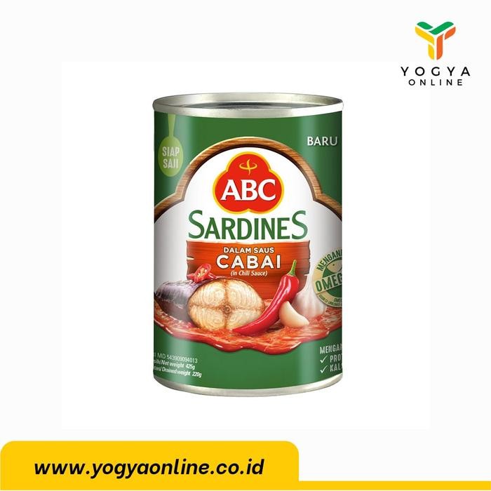 

READY ABC SARDEN SAUS CABAI PEDAS 425G - KALENG MAKANAN PRAKTIS