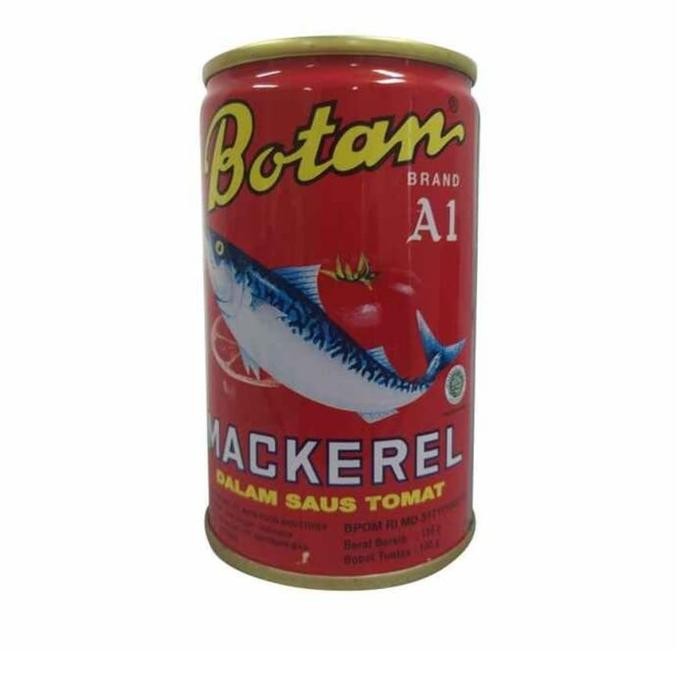 

READY BOTN MAKAREL KALENG 425G - IKAN MAKAREL SAUS TOMAT ASLI