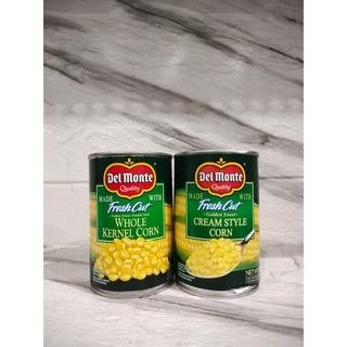 

READY DELMONTE JAGUNG WHOLE KERNEL 420G & CREAM STYLE CORN 425G - JAGUNG KALENGAN